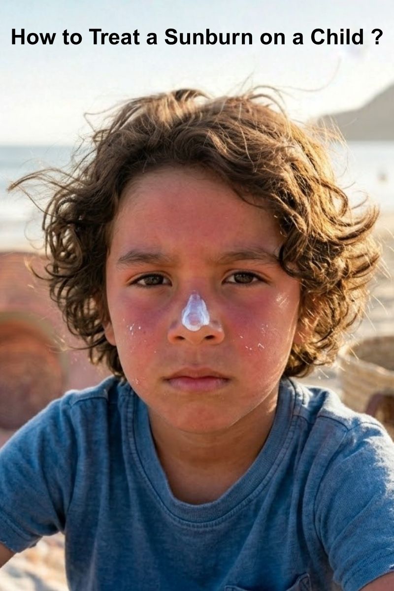 How to Treat a Sunburn on a Child Without Using Steroid Creams ?