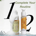 Two-step Himsoul teen skincare routine featuring Step 1 Oil Control Wash and Step 2 Teen Anti-Acne Cream.