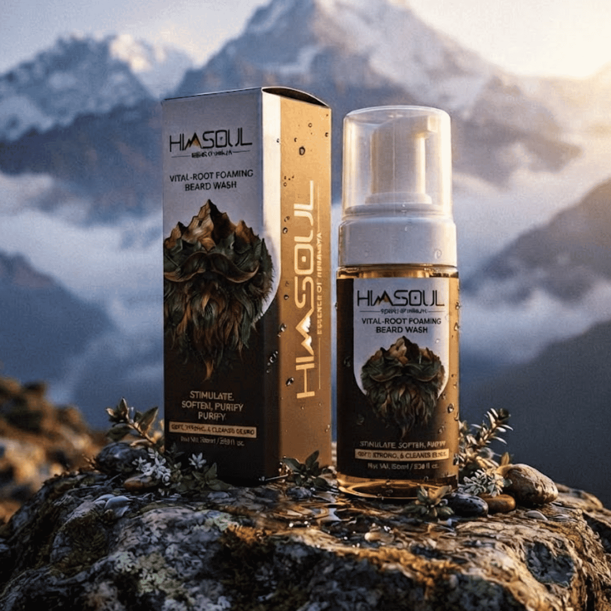 Vital-Root Foaming Beard Wash