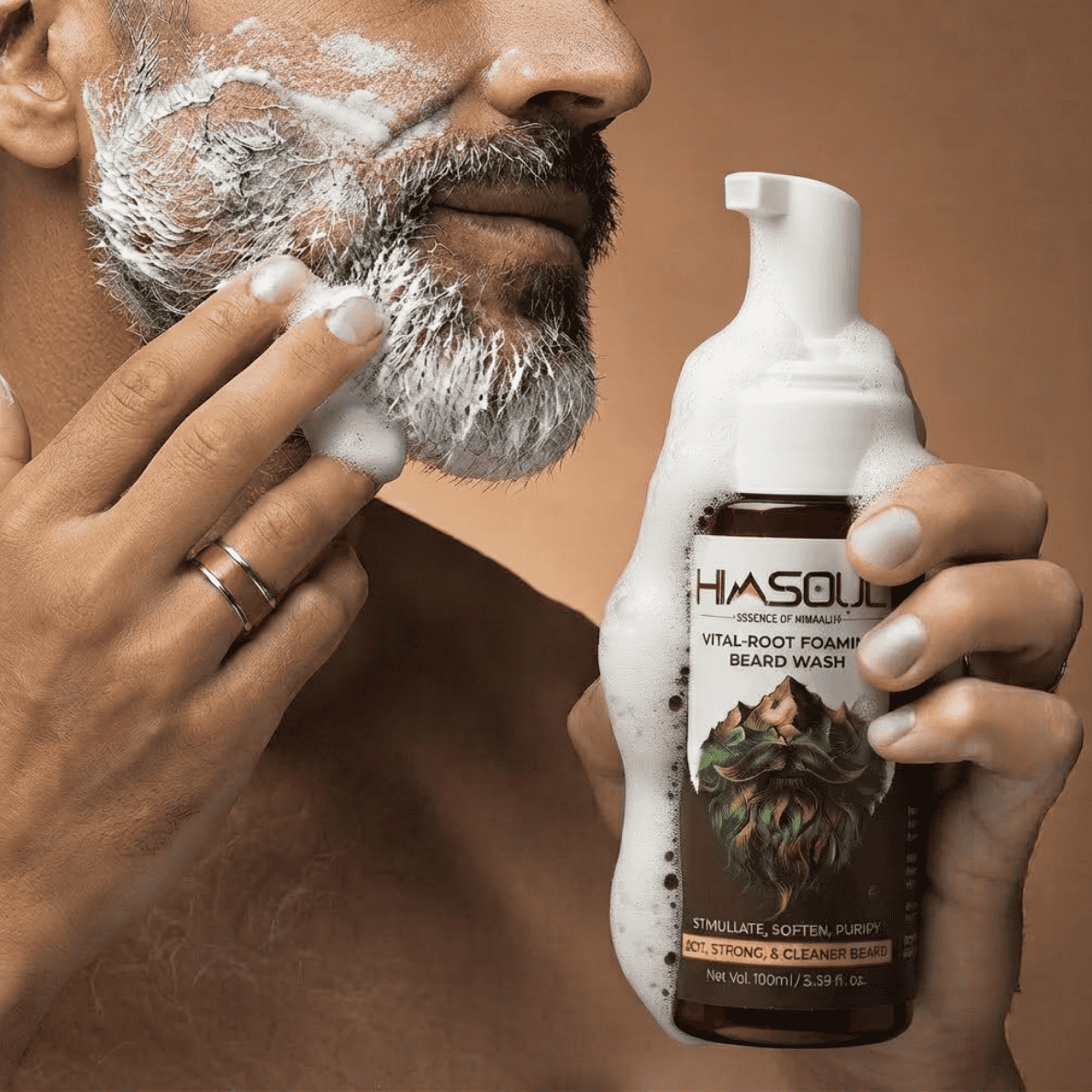 Vital-Root Foaming Beard Wash