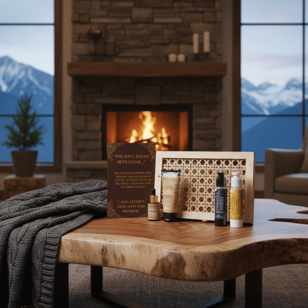 A complete 24 hour  skincare ritual for men using the Himsoul Mans R Series collection.