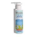 Himalayan Apricot Kernel Oil and Rice Water ingredients for strengthening children's hair.