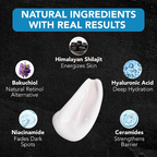 Himalayan Shilajit anti-aging cream restores firmness and elasticity for men's aging skin
