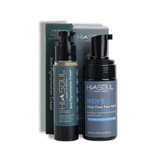 Himsoul Bright & Clear Skincare Duo – Anti-Pigmentation Cream & Men’s Deep Clean Face Wash