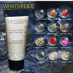 Natural ingredients in Himsoul Refresh Face Wash including Sea Buckthorn, Witch Hazel, and Green Tea for skin repair