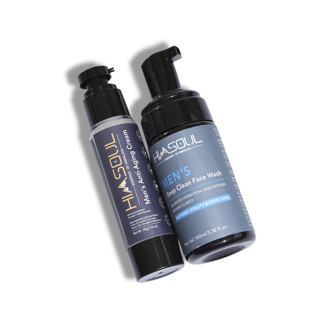Himsoul Men’s Age - Defy Skincare Duo: A Man's Guide to Timeless Skin - HIMSOUL