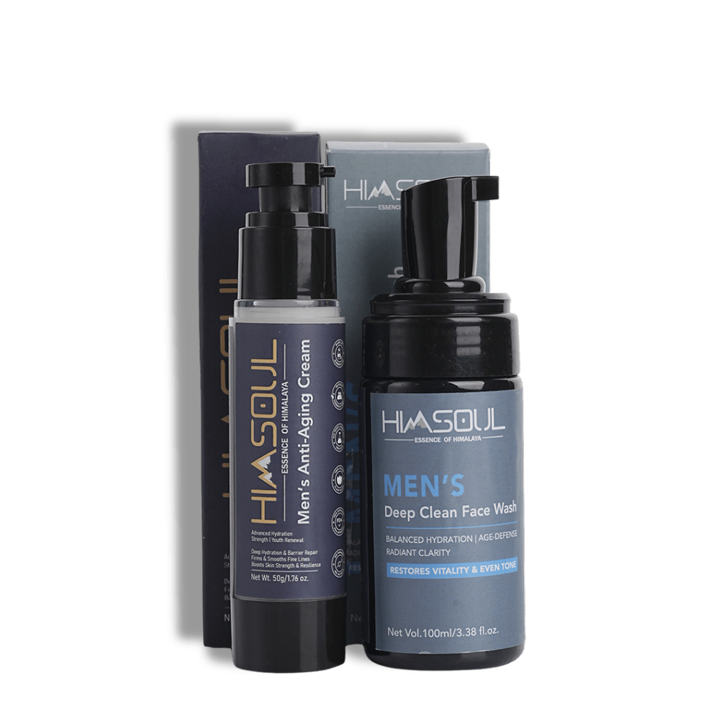 Himsoul Men’s Age - Defy Skincare Duo: A Man's Guide to Timeless Skin - HIMSOUL