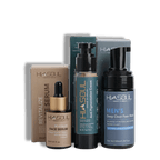 Himsoul Men’s Complete brighting Skincare Trio – Anti - Pigmentation Cream, Deep Clean Face Wash & Revitalize Serum - HIMSOUL