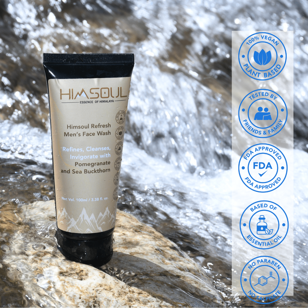 Himsoul Refresh Man Face Wash - safe and effective 