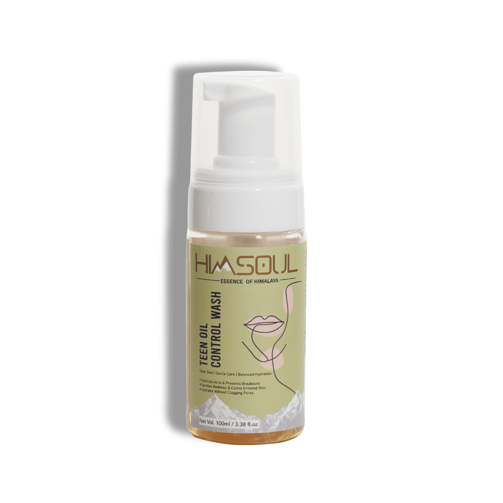 Himsoul Teen Oil Control Wash   safe for teenagers . Best teen face wash