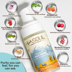 Kids gentle cleanser with Rice Water, Oat, and Glycerin for hydrated smooth skin