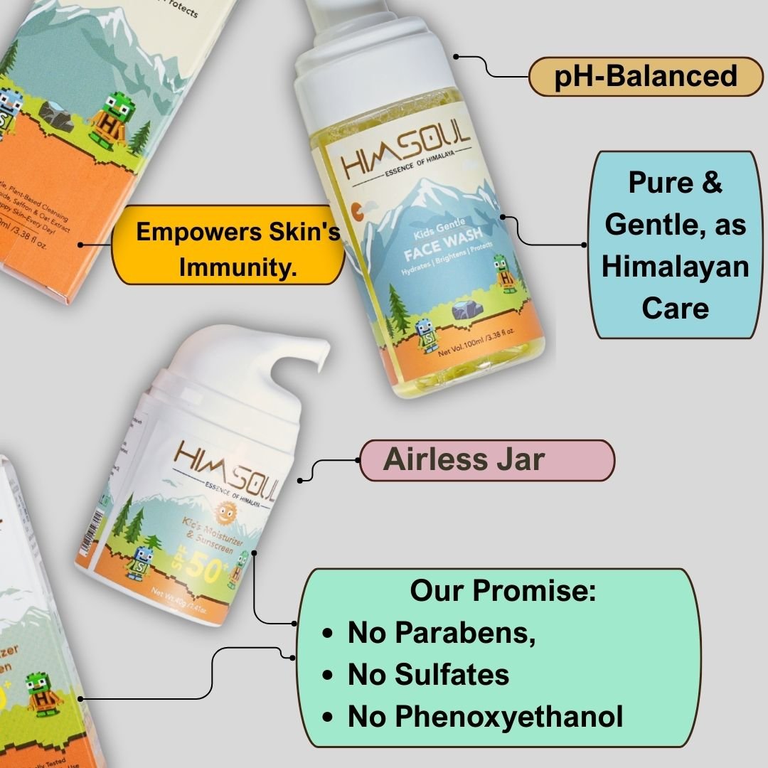 our promise no parabens, no sulphate nonly pure gentle care