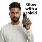 Visible results: Himsoul cream fading sun spots, tan lines, and uneven skin tone for men.