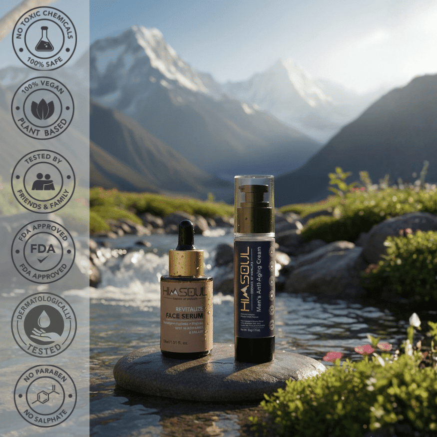 Men's Anti - Aging 3 - Step Kit | Firm & Wrinkle Defense | Himsoul - Himsoul Enterprises