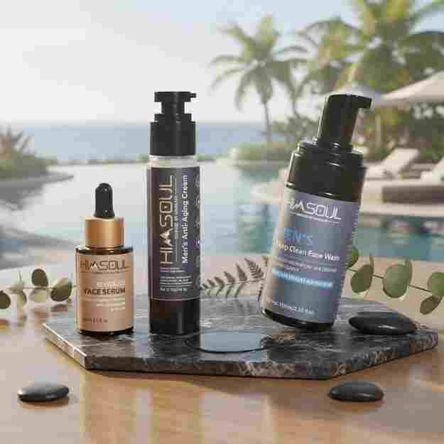 Men's Anti - Aging 3 - Step Kit | Firm & Wrinkle Defense | Himsoul - Himsoul Enterprises