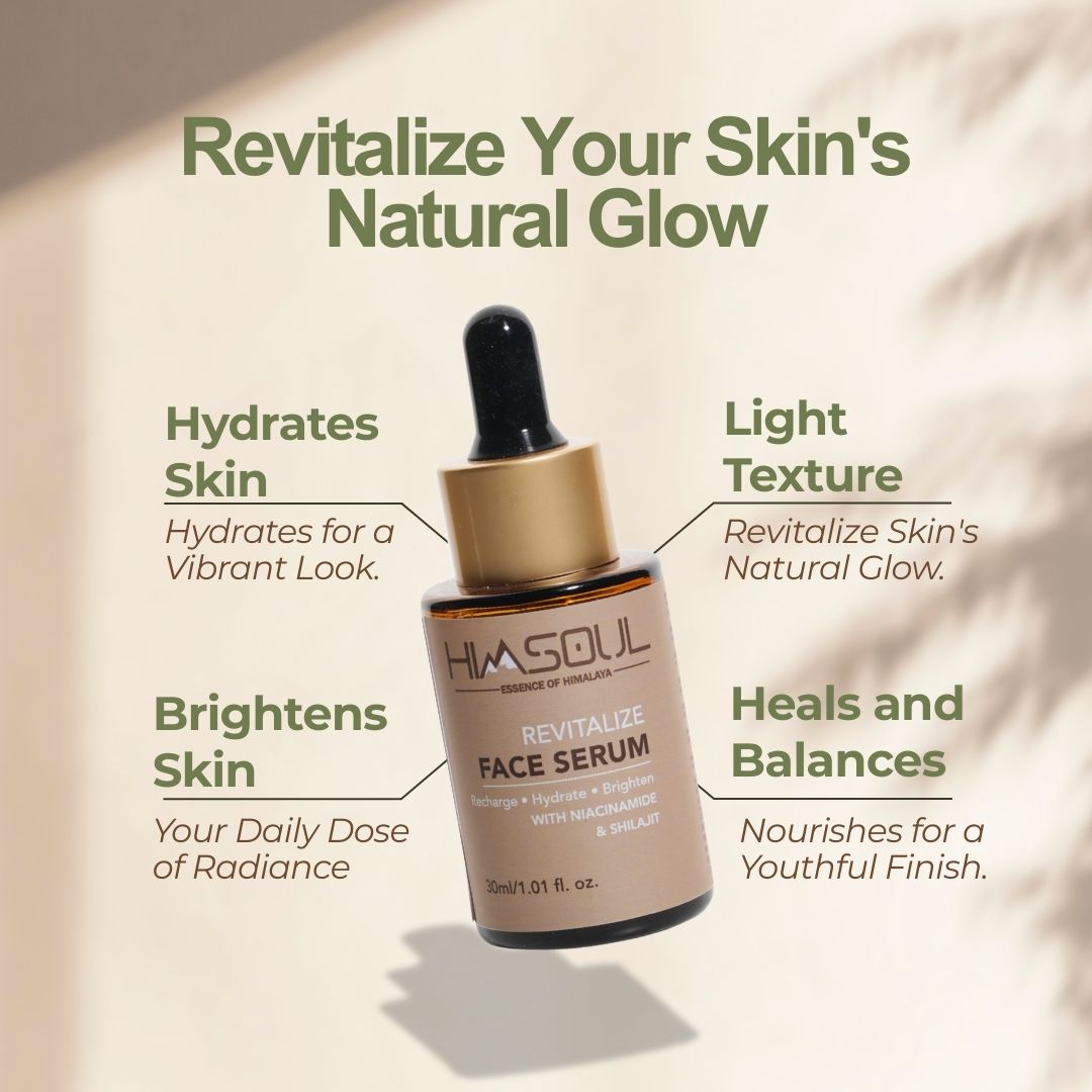 Natural face serum for men that works for all skin types.