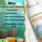 WHy Parents love himsoul ? pH-balanced gentle face wash for kids with sensitive skin, free from parabens and sulfates
